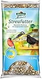 Dehner Natura Premium Wildvogelfutter, Streufutter, Ganzjahresfutter proteinreich / energiereich, hochwertiges Vogelfutter für Wildvögel, 2.5 kg